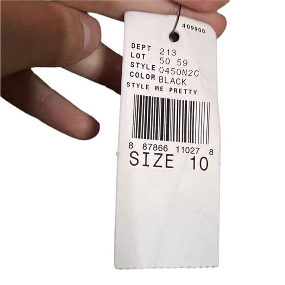 NWT! AB studio black sleeveless dress - Picture 8 of 9